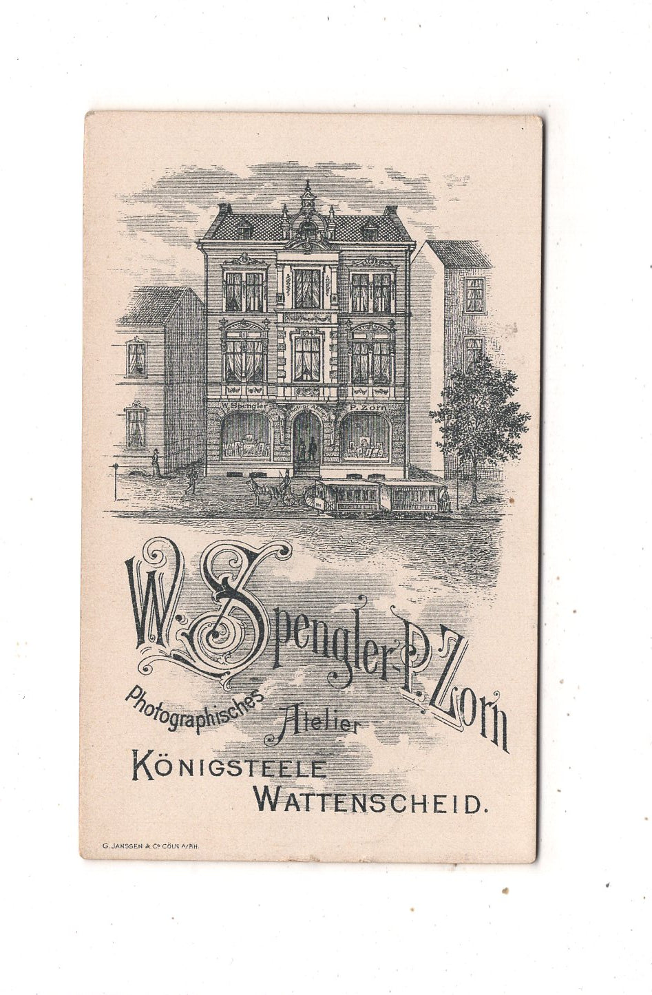 Fotografie Schönes Kinderbild / Baby - Königssteele / Wattenscheid 1890er