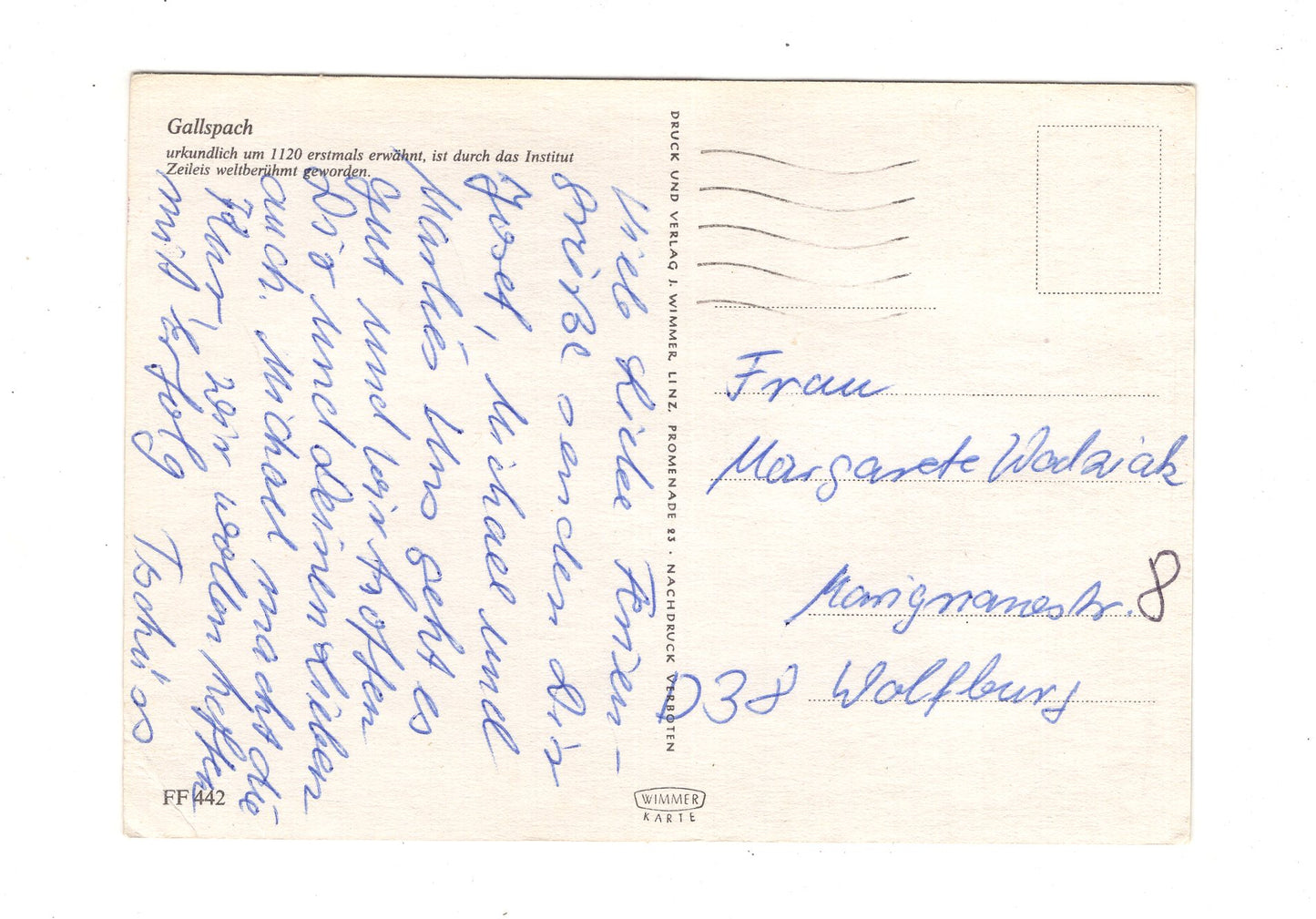 Ansichtskarte Gallspach / Oberösterreich / Österreich