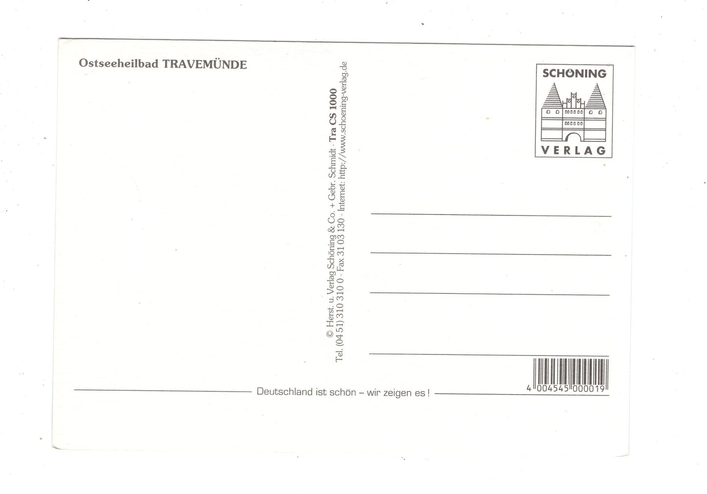 Ansichtskarte Ostseeheilbad Travemünde / L1-67