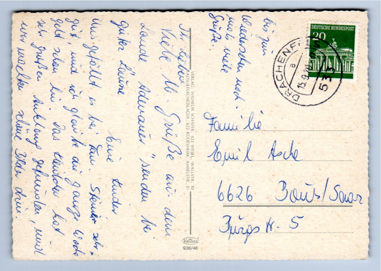 Ansichtskarte Grüße vom Rhein / Festung Ehrenbreitstein / Burg Katz +++