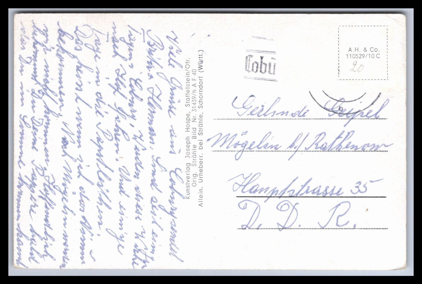 Ansichtskarte Veste Coburg