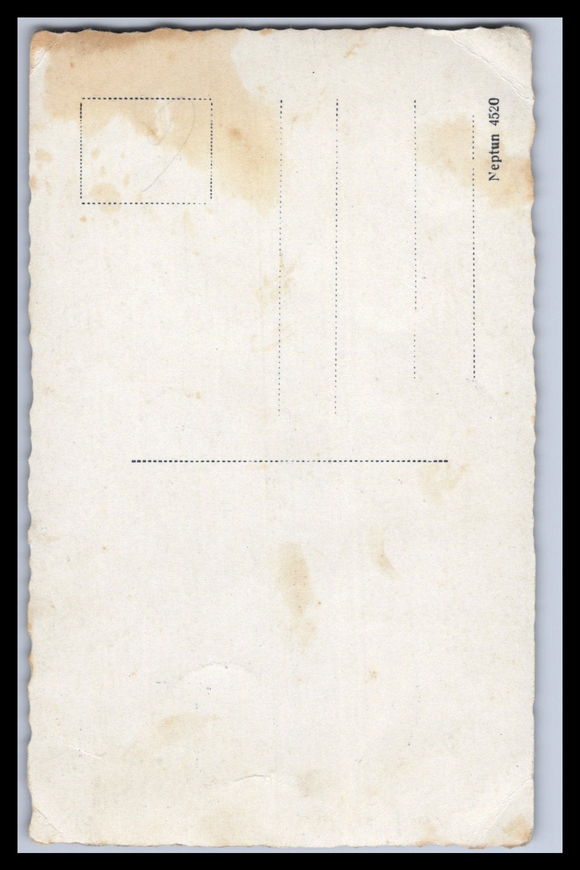 Ansichtskarte Herrenportrait / Feiner Herr