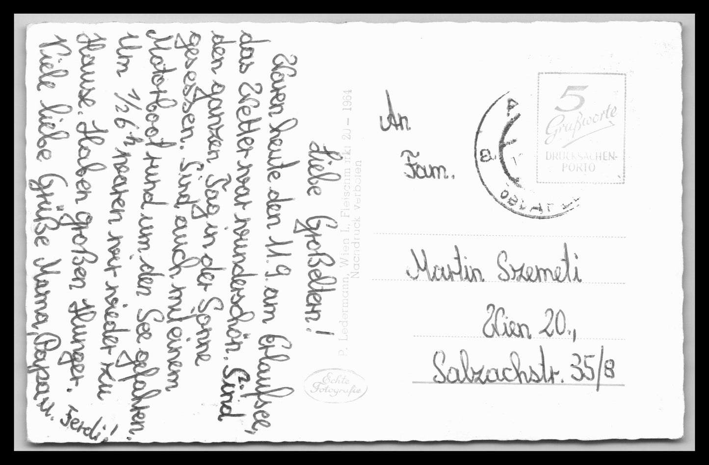 Ansichtskarte Hochschwabgebiet / Trawiesalm - Stmk. Österreich