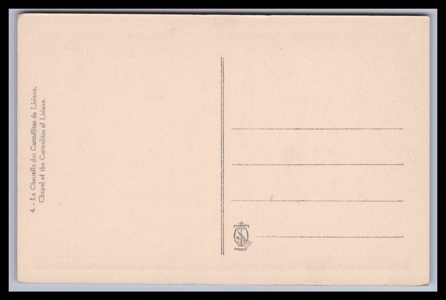 Ansichtskarte La Chapelle des Carmelites de Lisieux - Frankreich