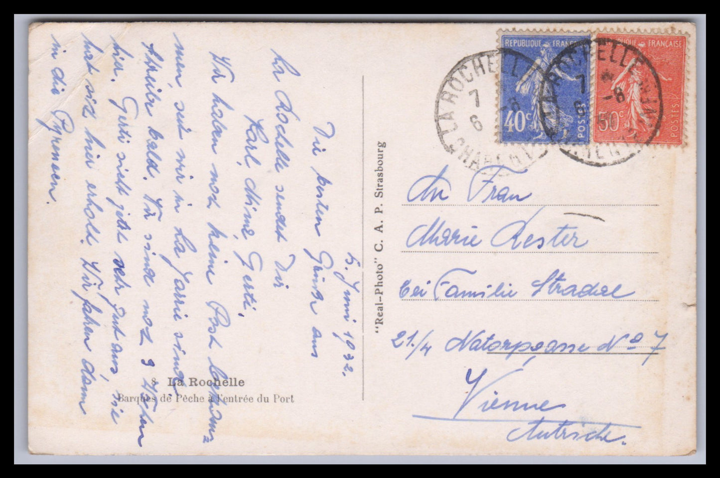 Ansichtskarte La Rochelle / Barques de Peche - Frankreich