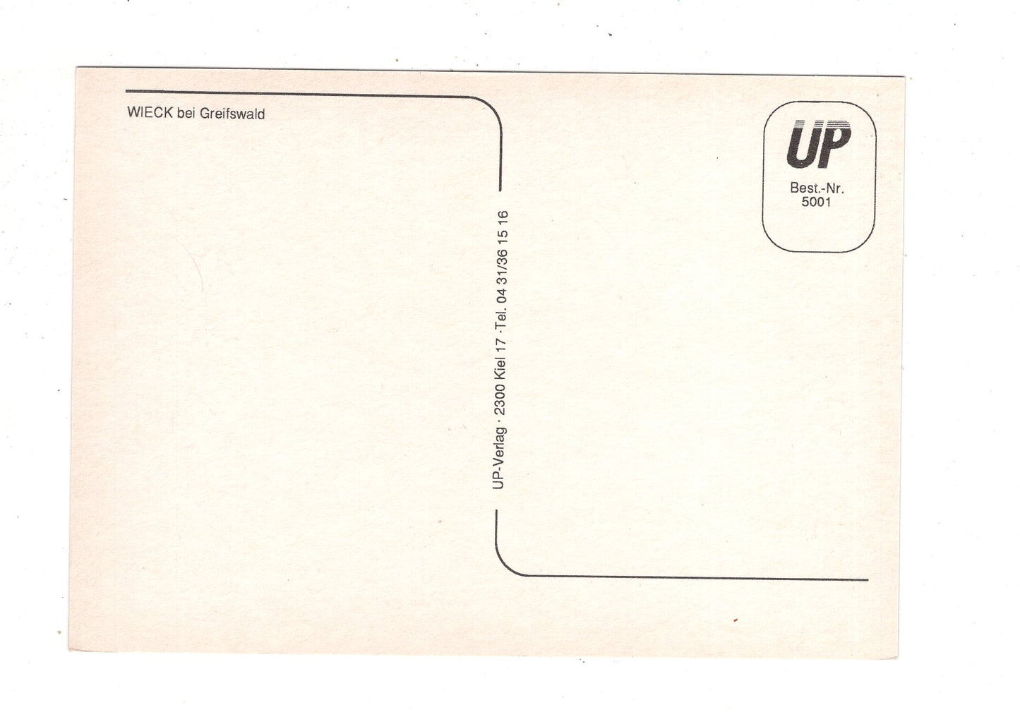 Ansichtskarte Wieck bei Greifswald / Greifswalder Bodden / J1-67