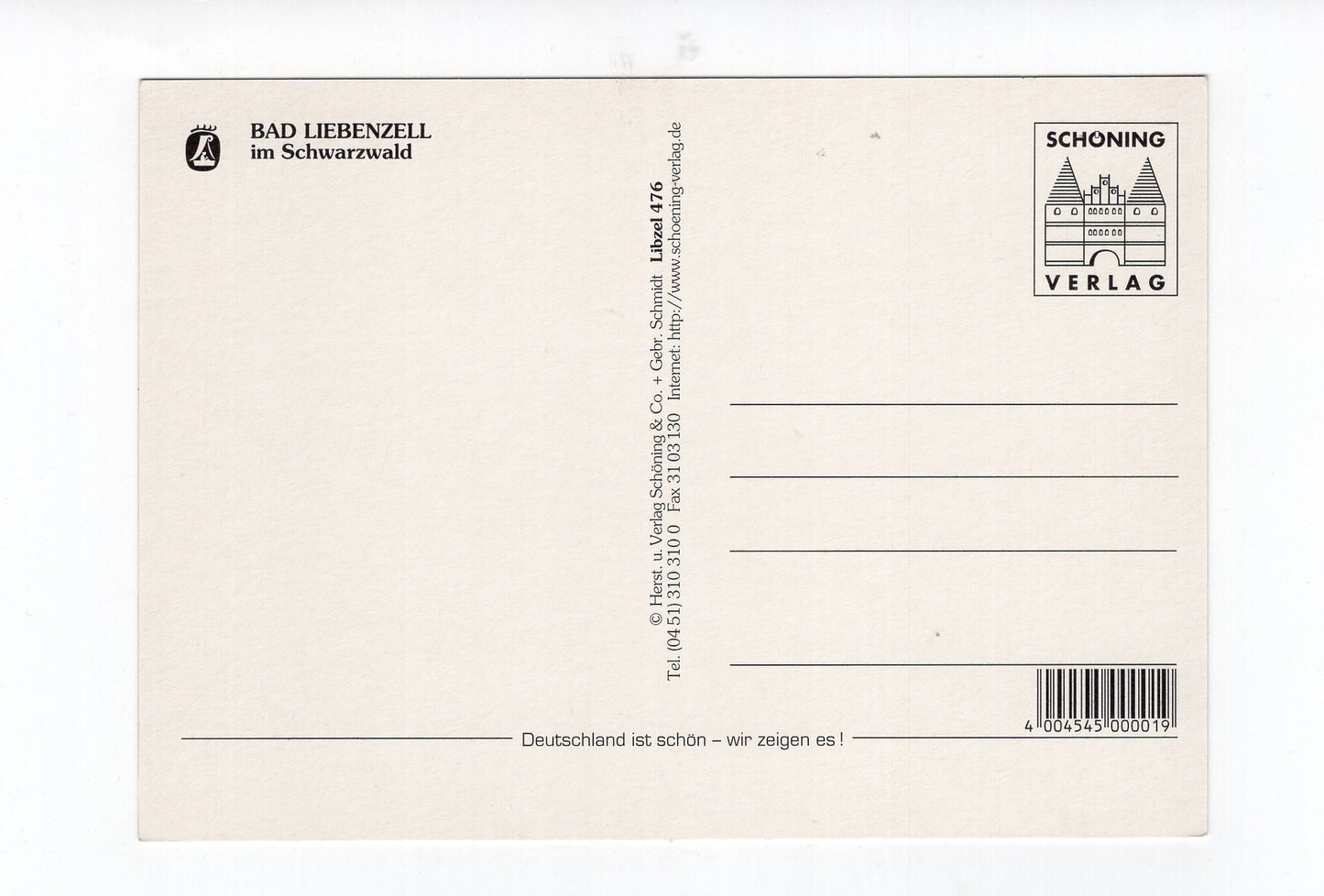 Ansichtskarte Bad Liebenzell / Rathaus und Kurverwaltung +++