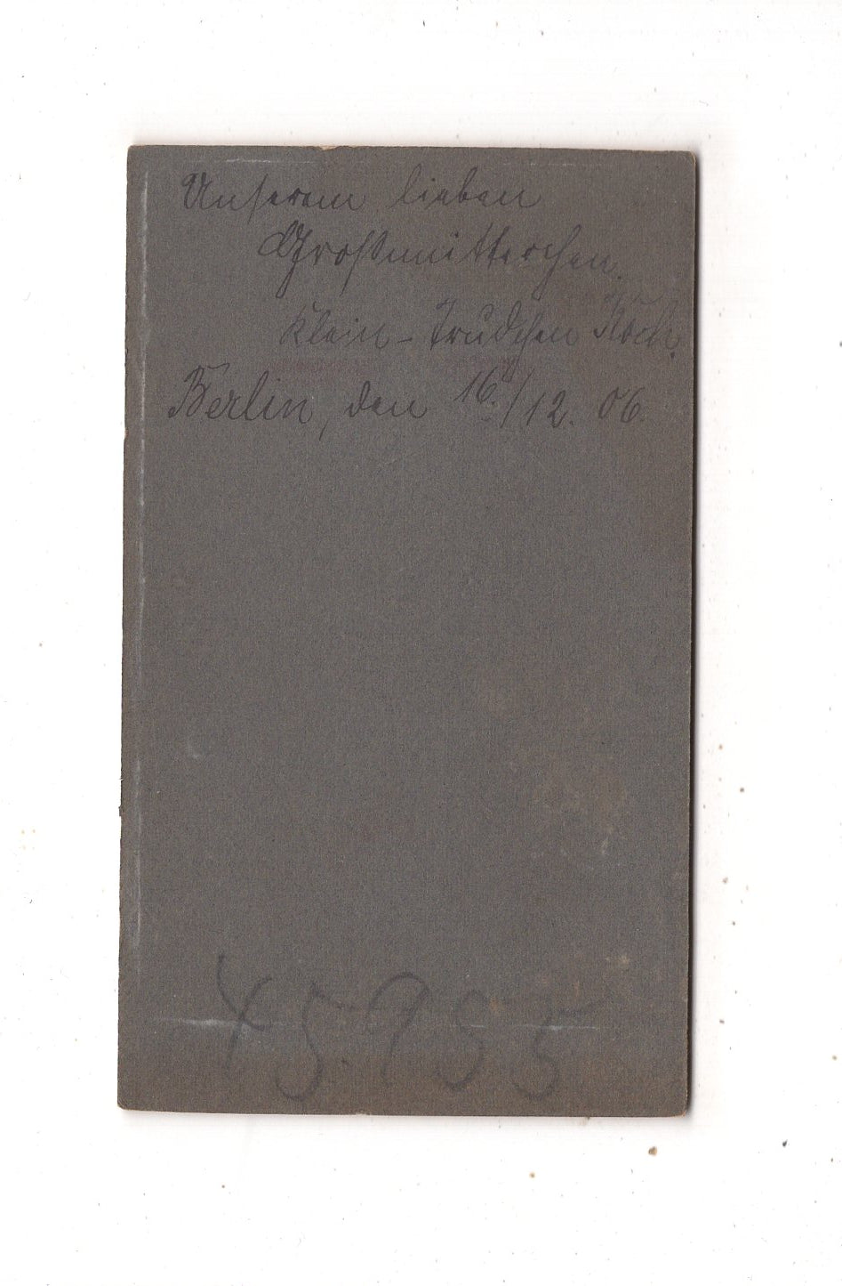 Fotografie Schönes Kinderbild / Baby - Berlin 1906