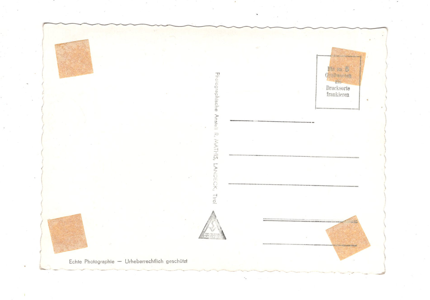 Ansichtskarte Gasthof u. Pension Dreiländerblick bei Galtür / Tirol / Österreich / N1-66