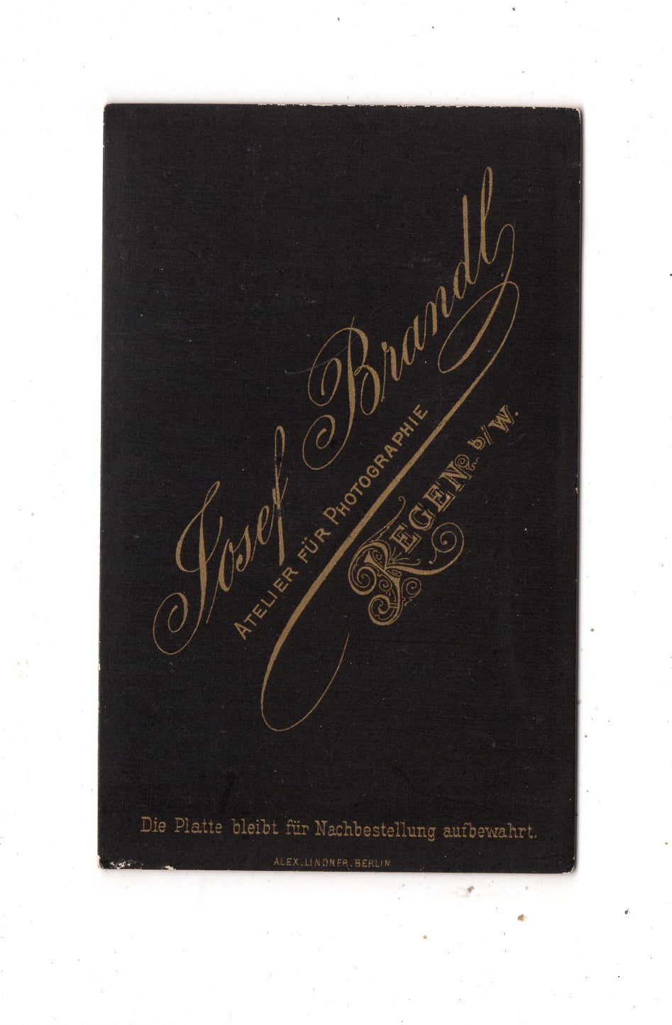 Fotografie Feine Dame - Regen b. W. 1880er