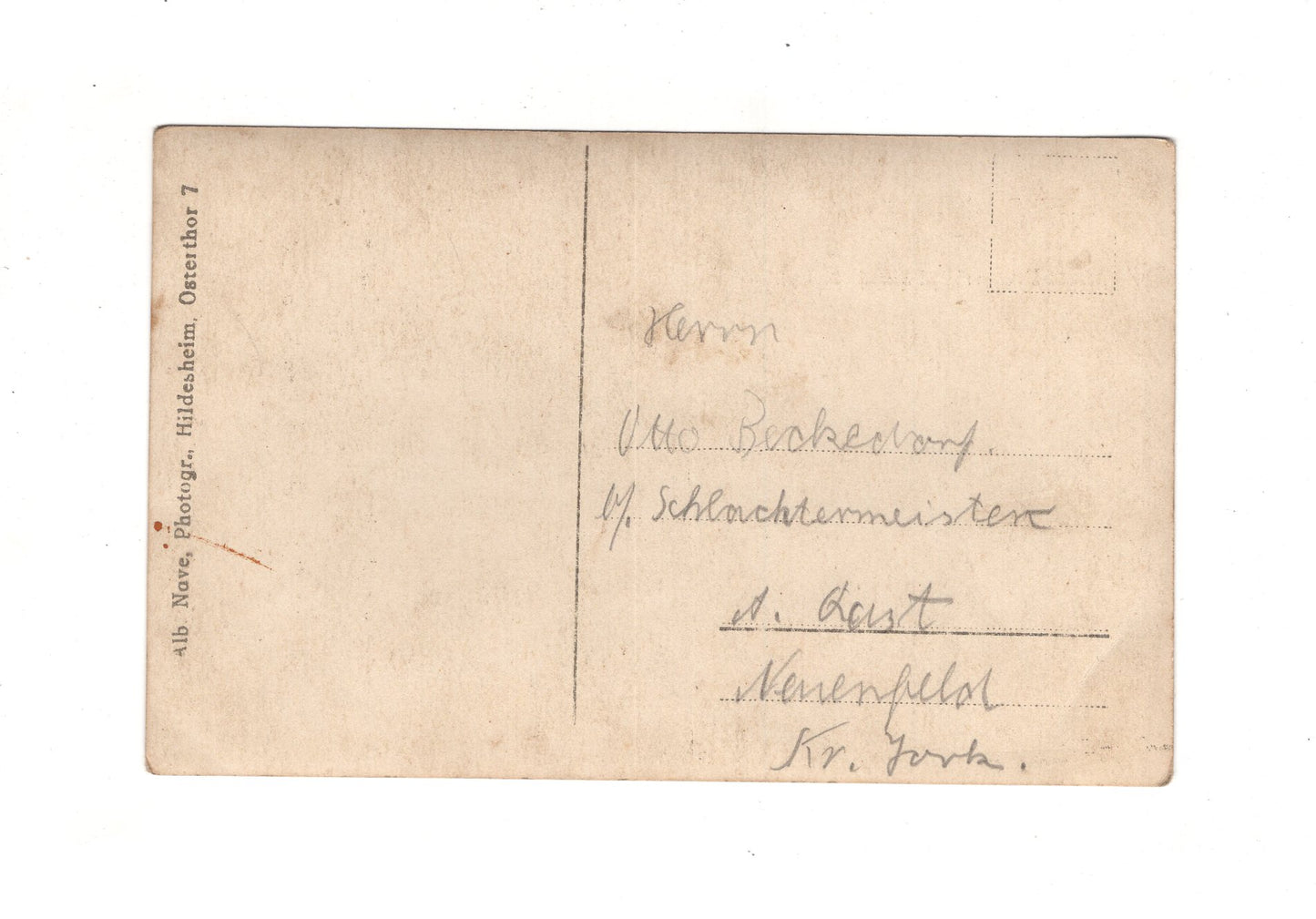 Ansichtskarte Soldat / Soldatenportrait - Hildesheim