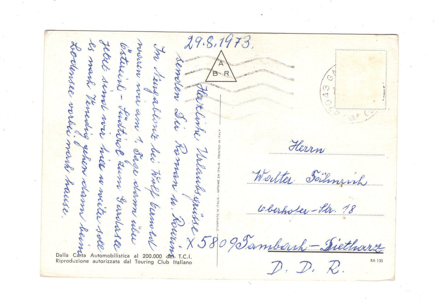 Ansichtskarte Riviera Adriatica / Italien