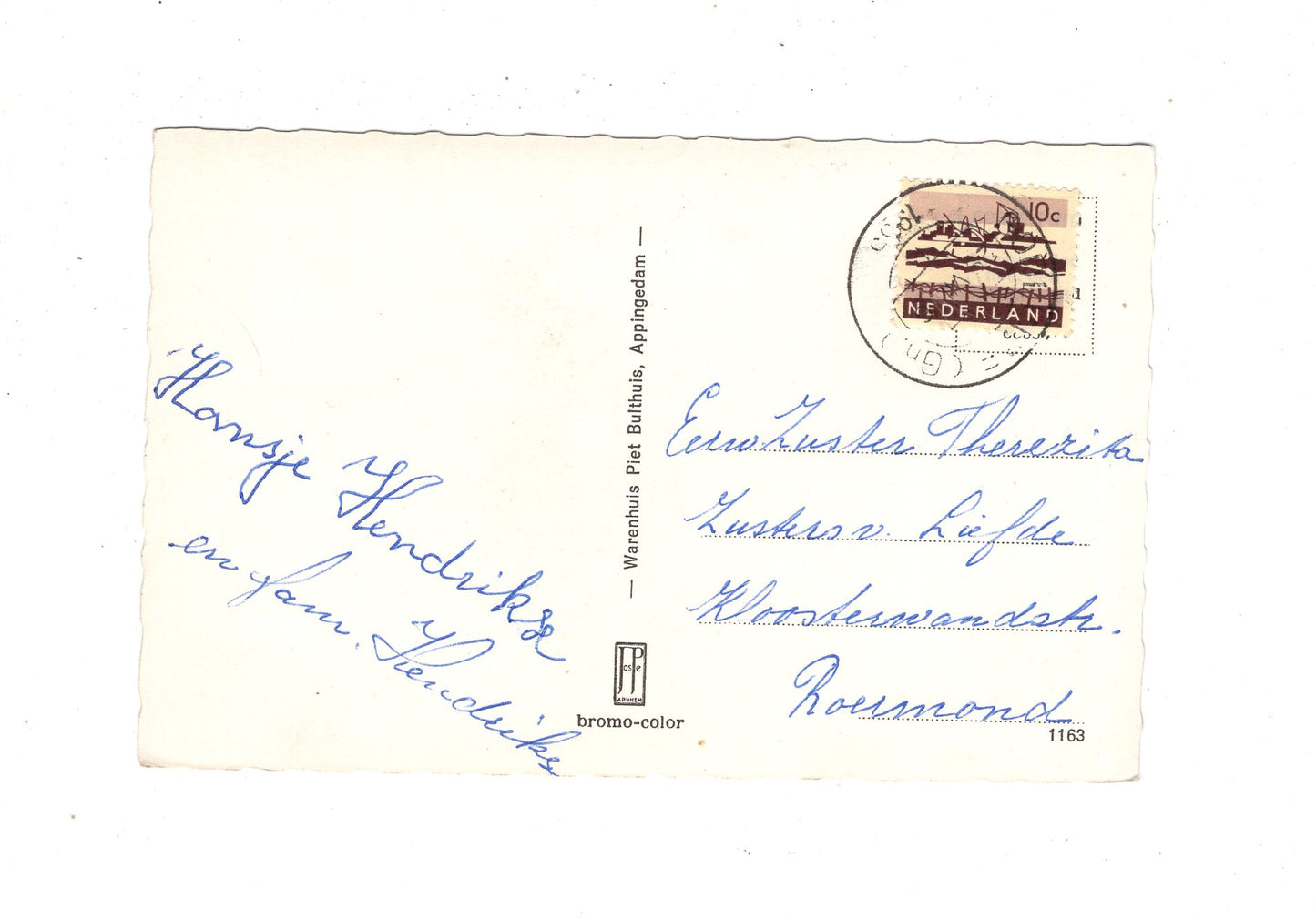 Ansichtskarte Appingedam / Niederlande / M1-69