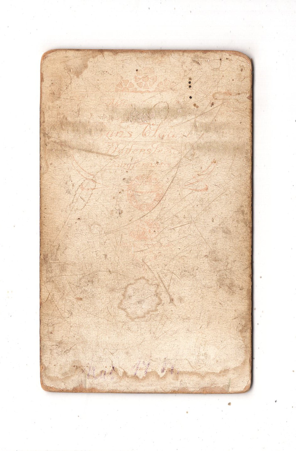 Fotografie Schönes Kinderbild / Baby - Hadersleben 1890er