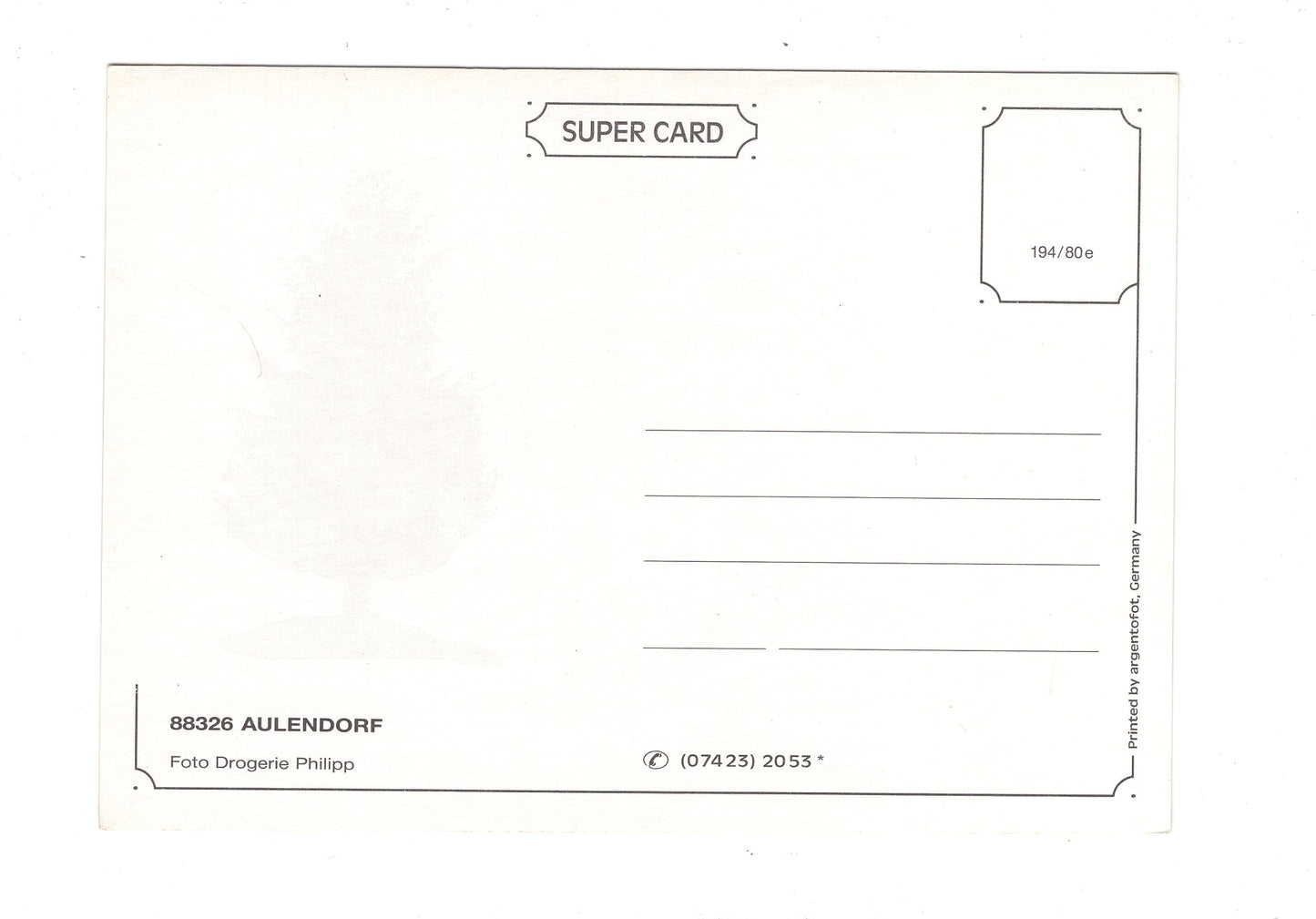 Ansichtskarte Aulendorf / I1-53