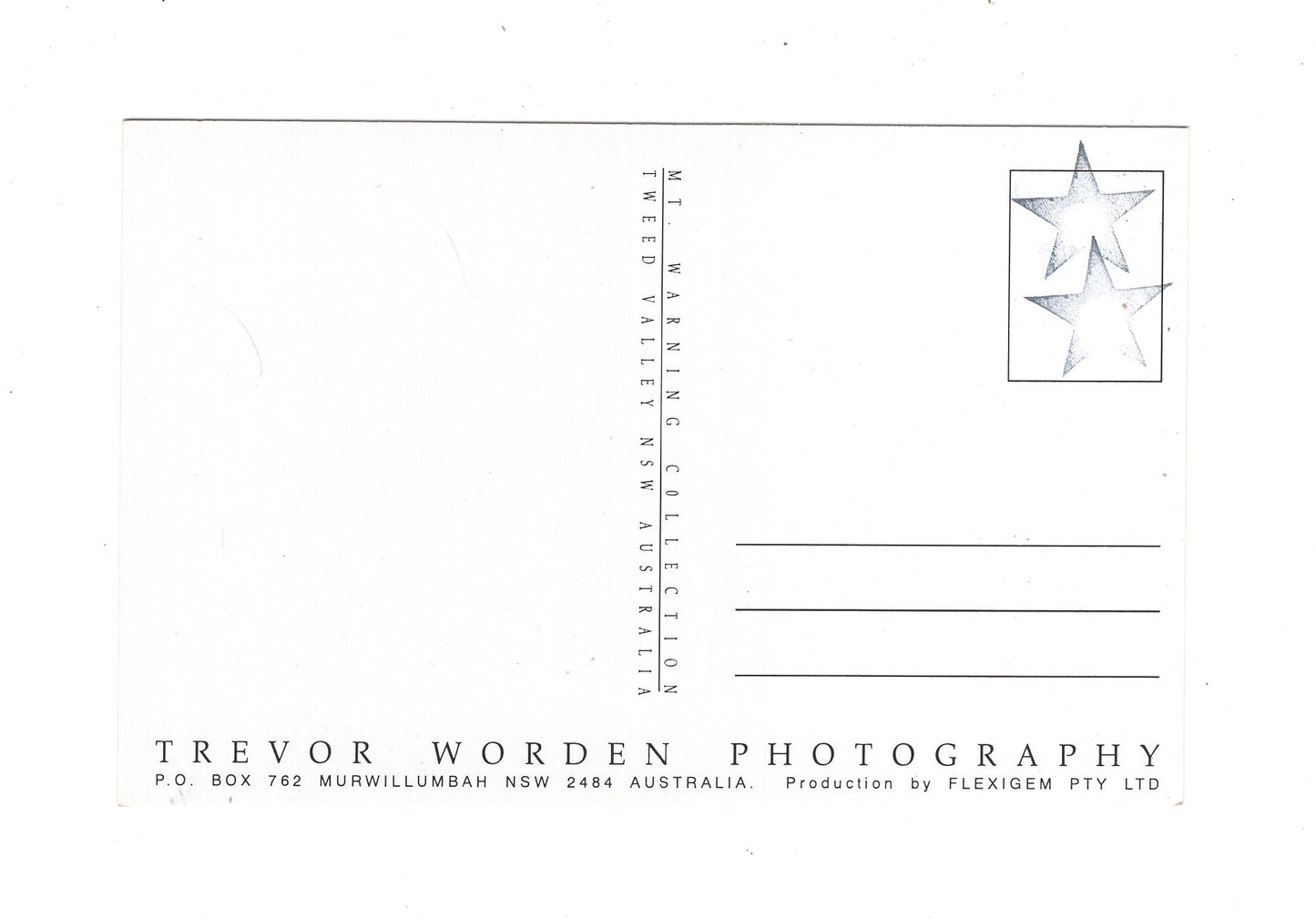 Ansichtskarte Mount Warning / Australien