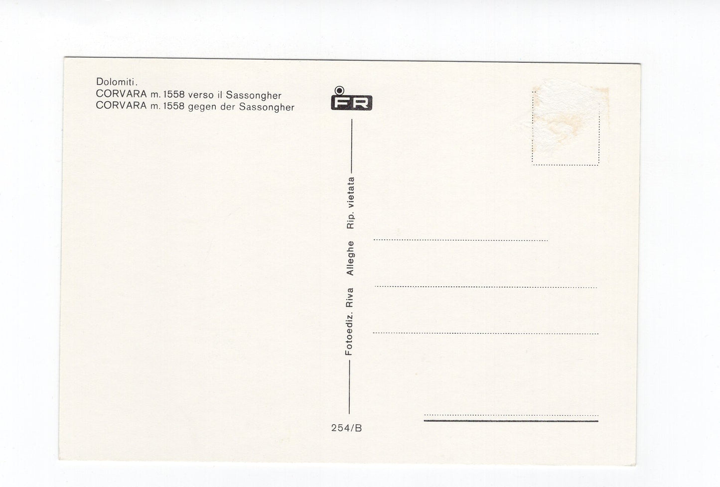 Ansichtskarte Dolomiten / Corvara / Südtirol / Italien