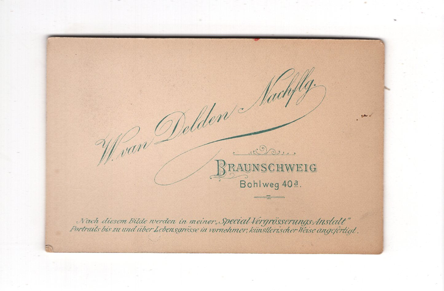 Fotografie Niedliches kleines Mädchen - Braunschweig um 1880 / CDV M1-28