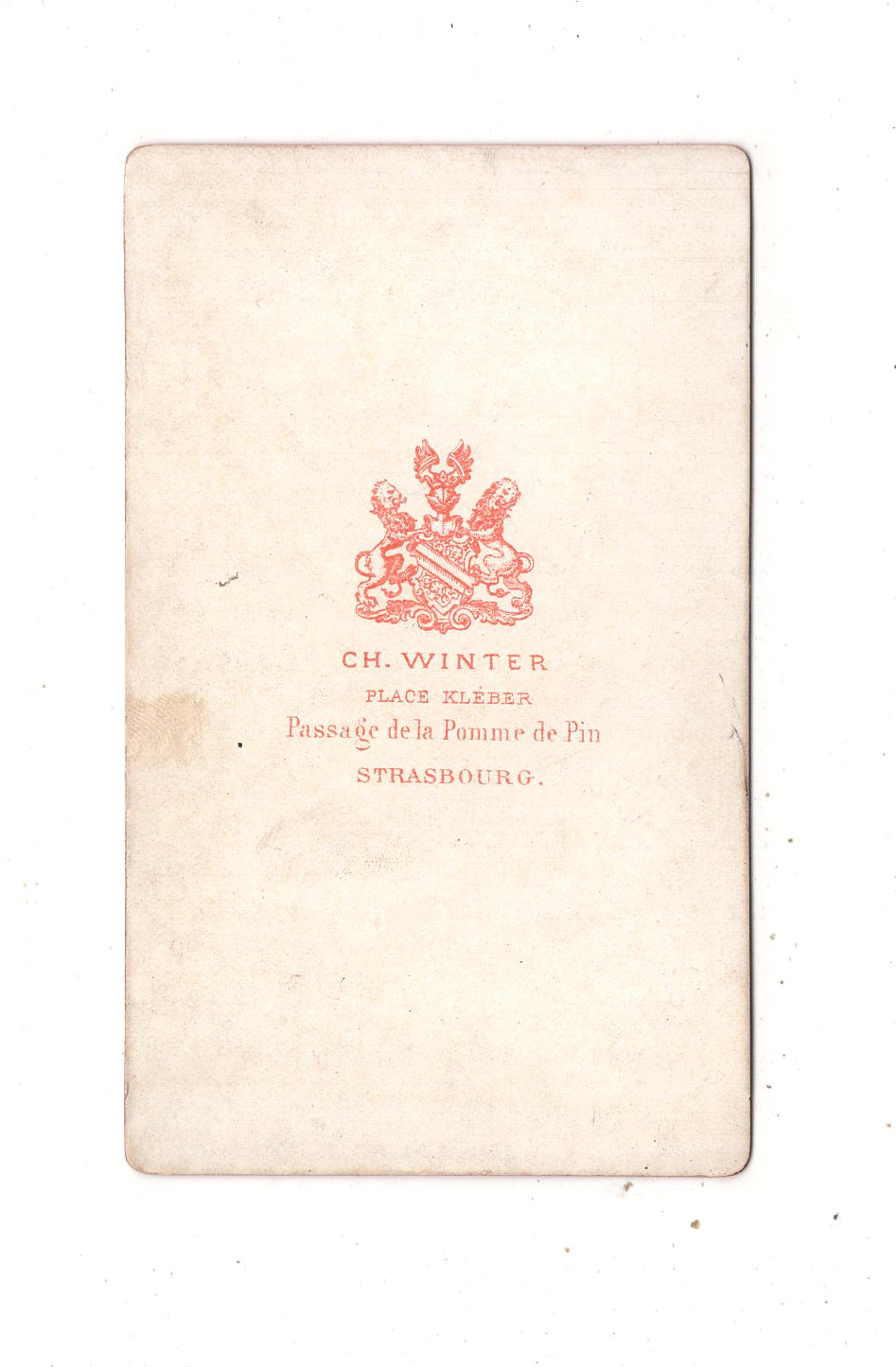 Fotografie Französischer Soldat mit Ordensspange - Straßburg 1880er