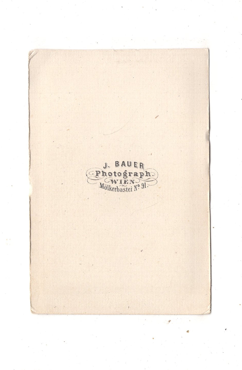 Fotografie Soldat mit Pelzmütze - Wien 1860er