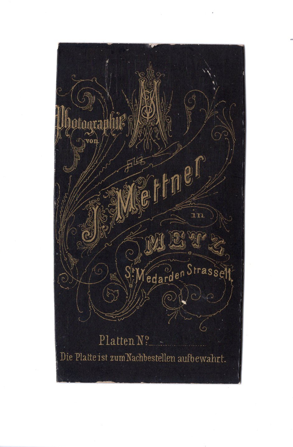 Fotografie Soldaten / Soldatenportrait - Metz 1880er