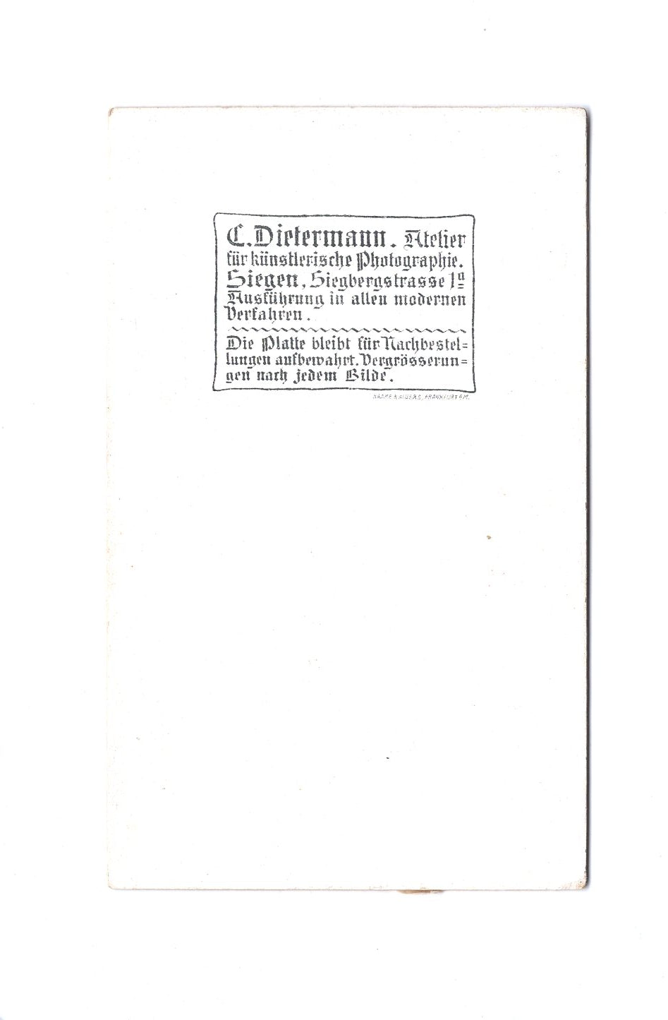 Fotografie Niedliche kleine Kinder - Siegen 1900er