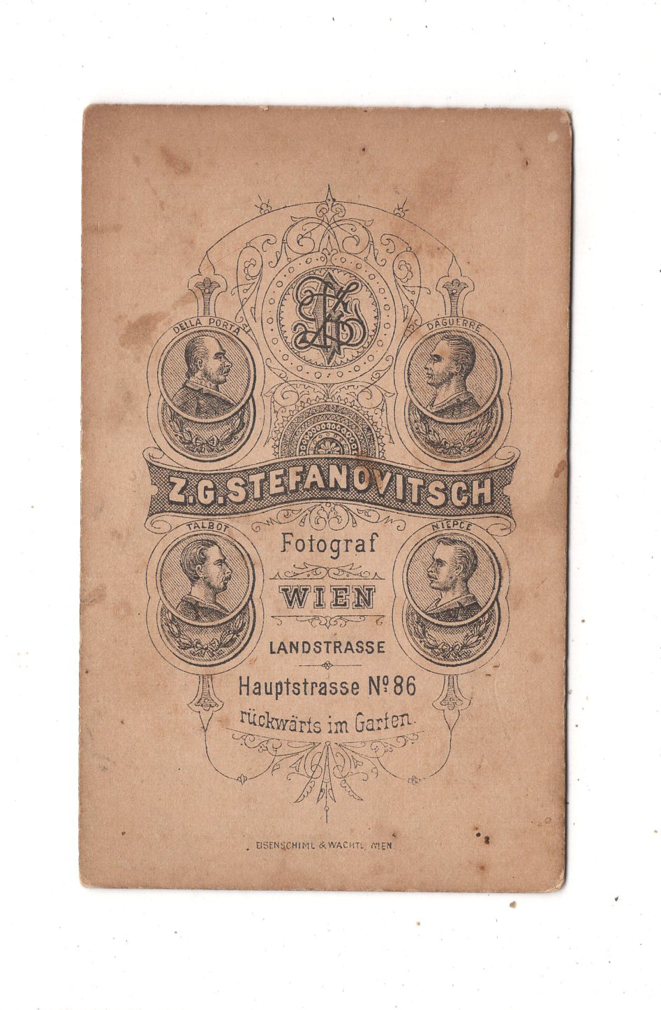 Fotografie K. u. k. Soldat - Wien um 1880