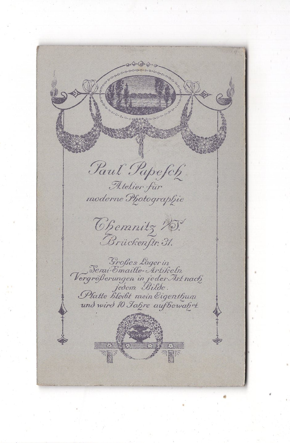 Fotografie Schönes Kinderbild / Baby - Chemnitz um 1910