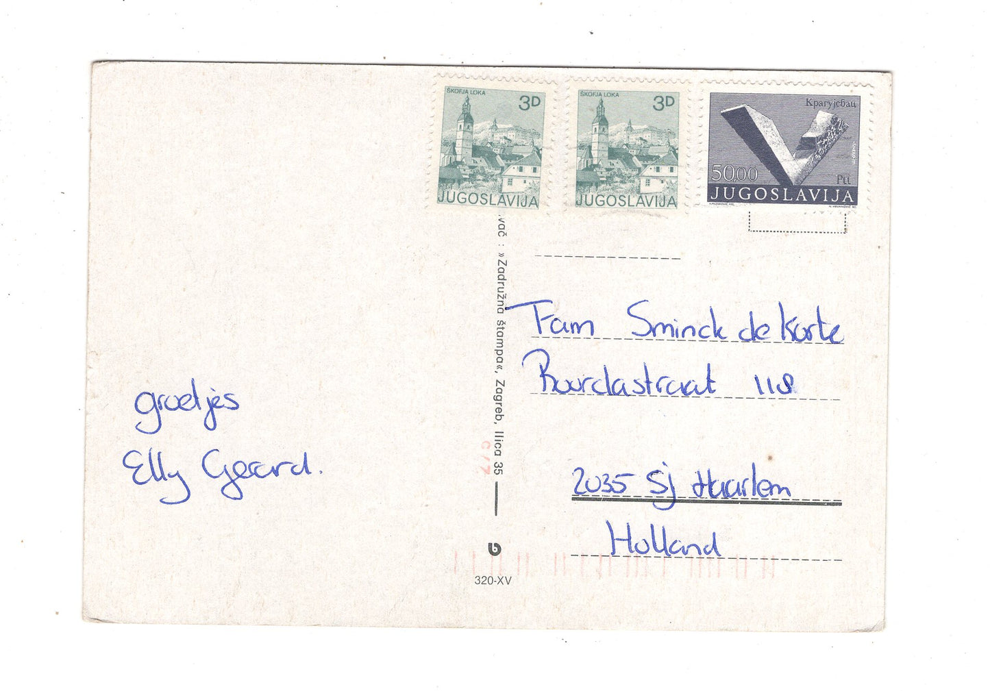 Ansichtskarte Dubrovnik / Kroatien / M1-70