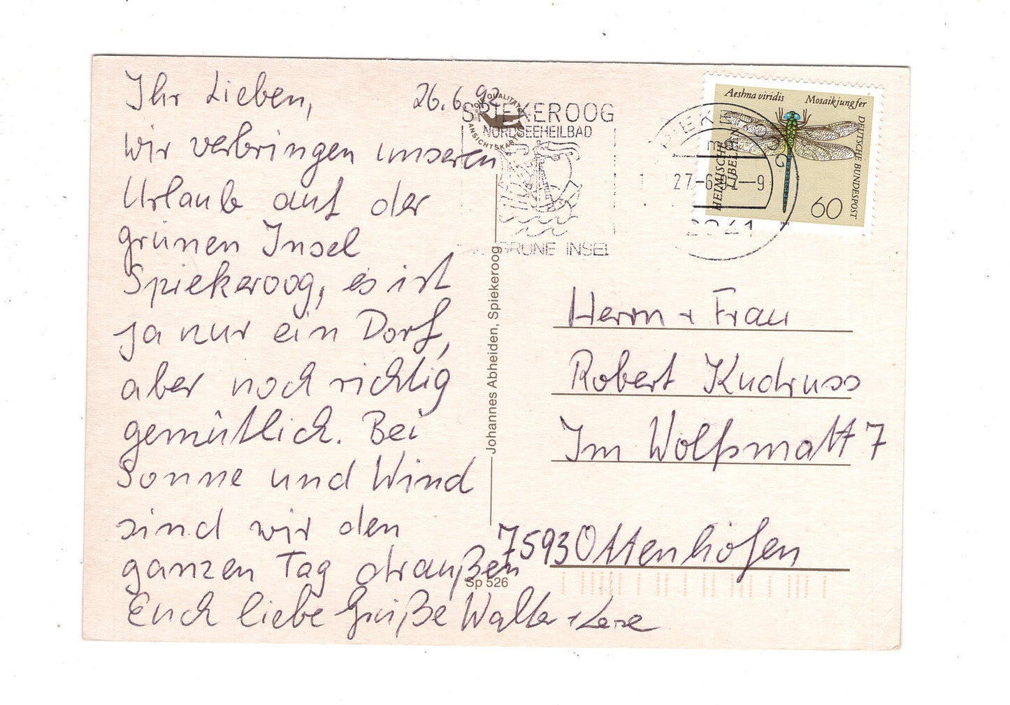 Ansichtskarte Idyllisches Spiekeroog / L1-67