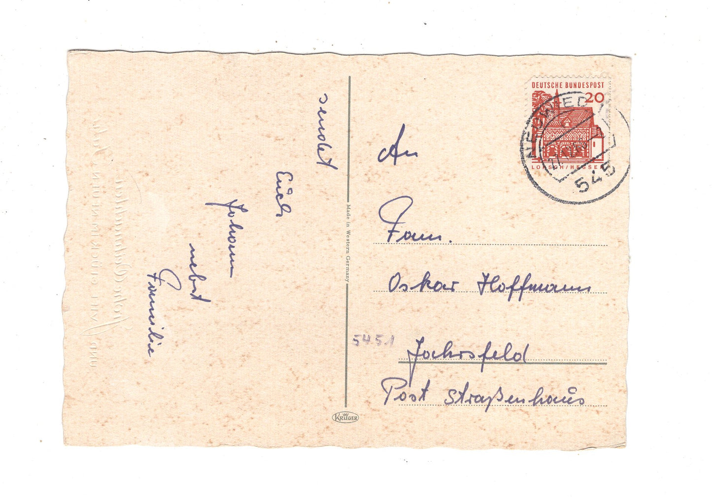 Ansichtskarte Feiertage / Frohe Weihnachten / K1-62