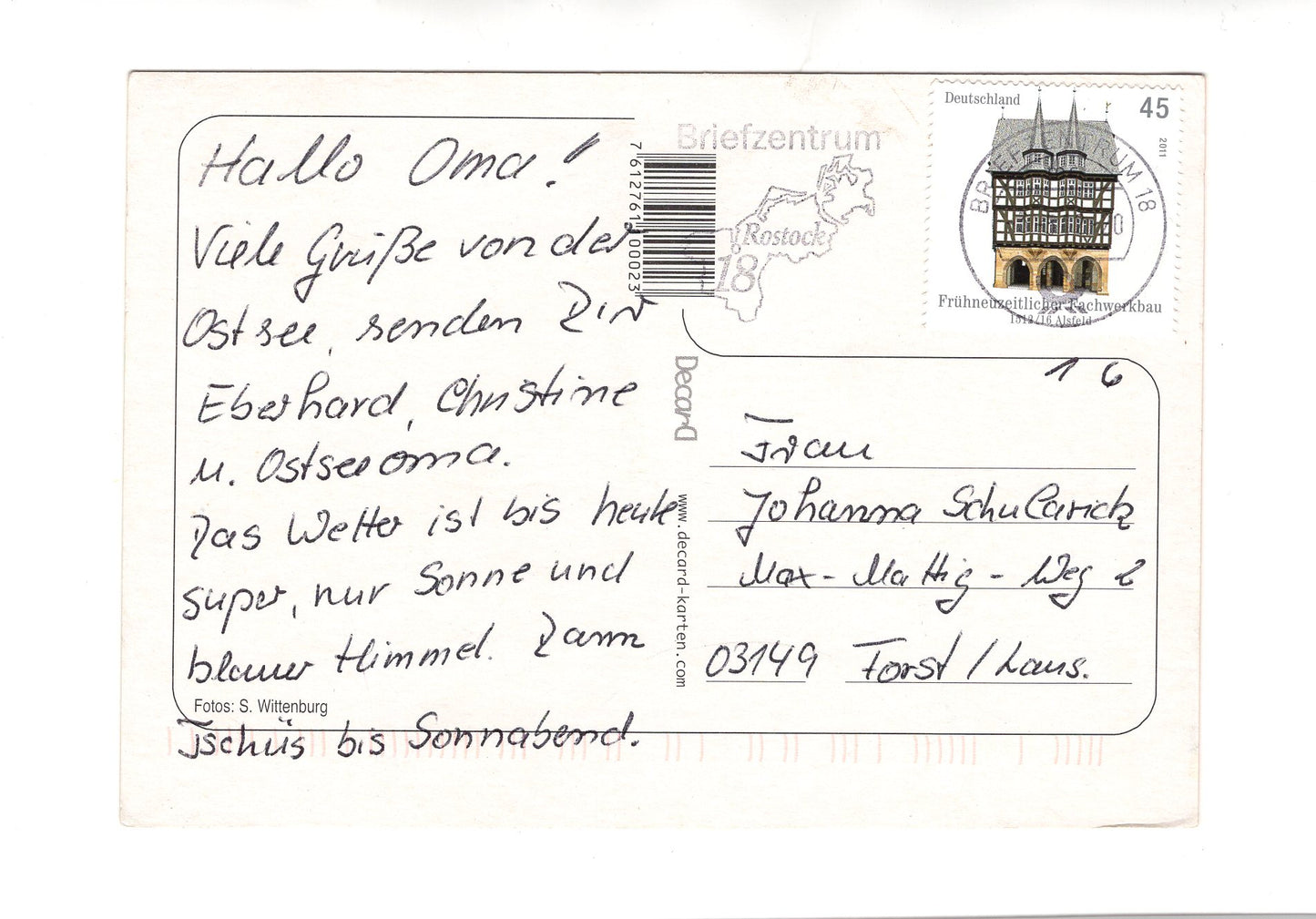 Ansichtskarte Ostseebad Dierhagen