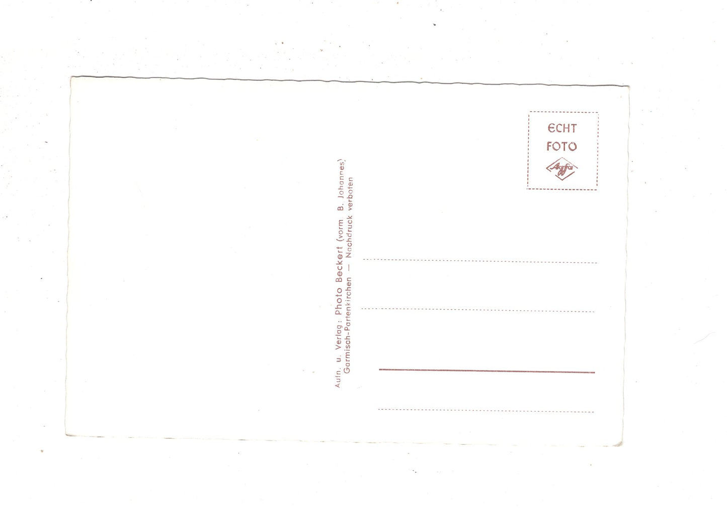 Ansichtskarte Garmisch-Partenkirchen / Klinik von Prof. Gerl / I1-69