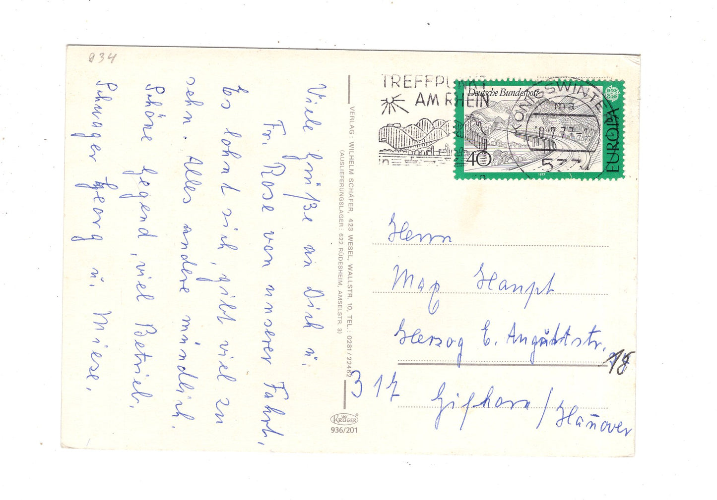 Ansichtskarte Königswinter am Rhein / M1-65