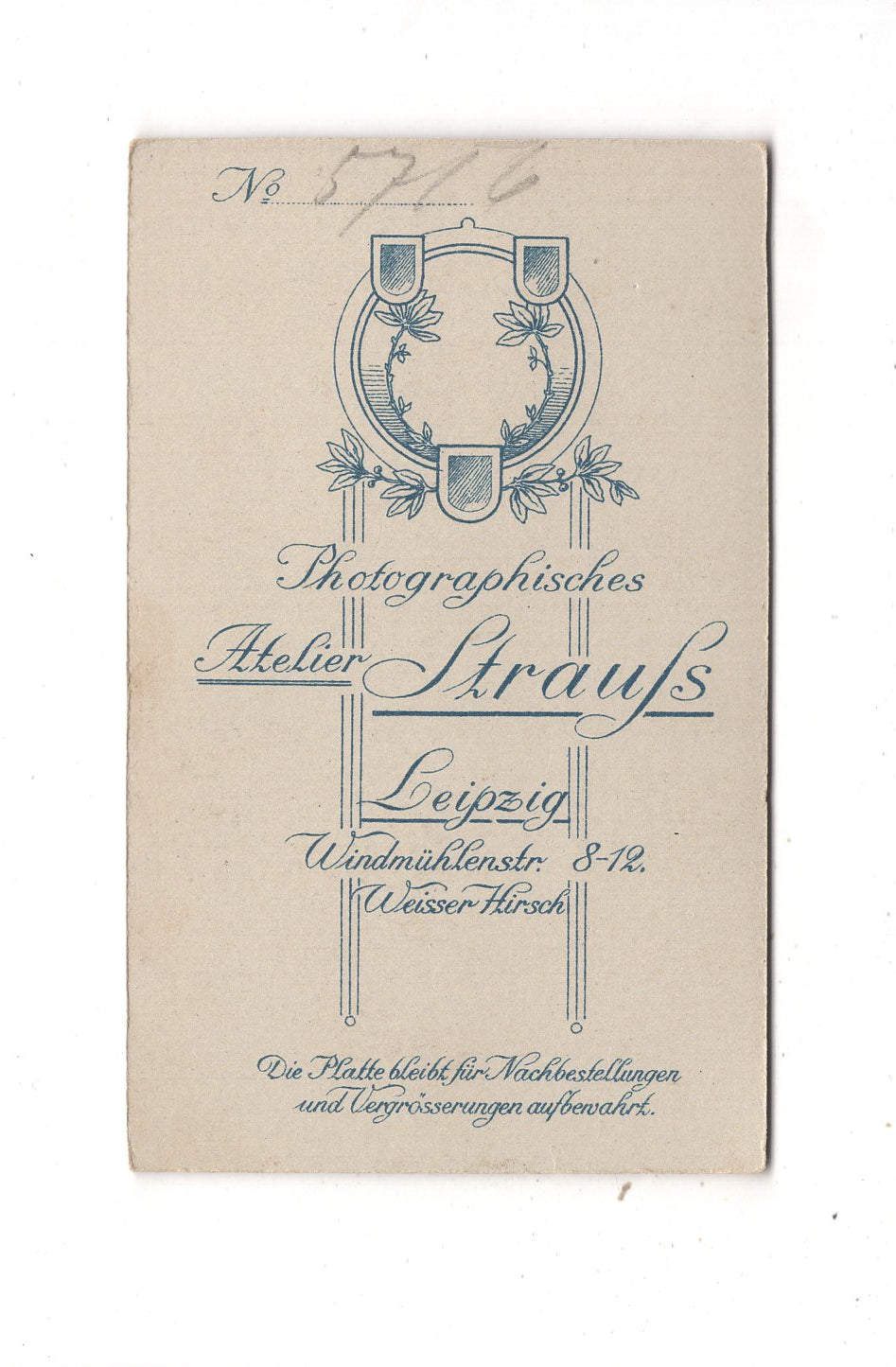 Fotografie Niedliches kleines Mädchen - Leipzig 1900er / CDV M1-28