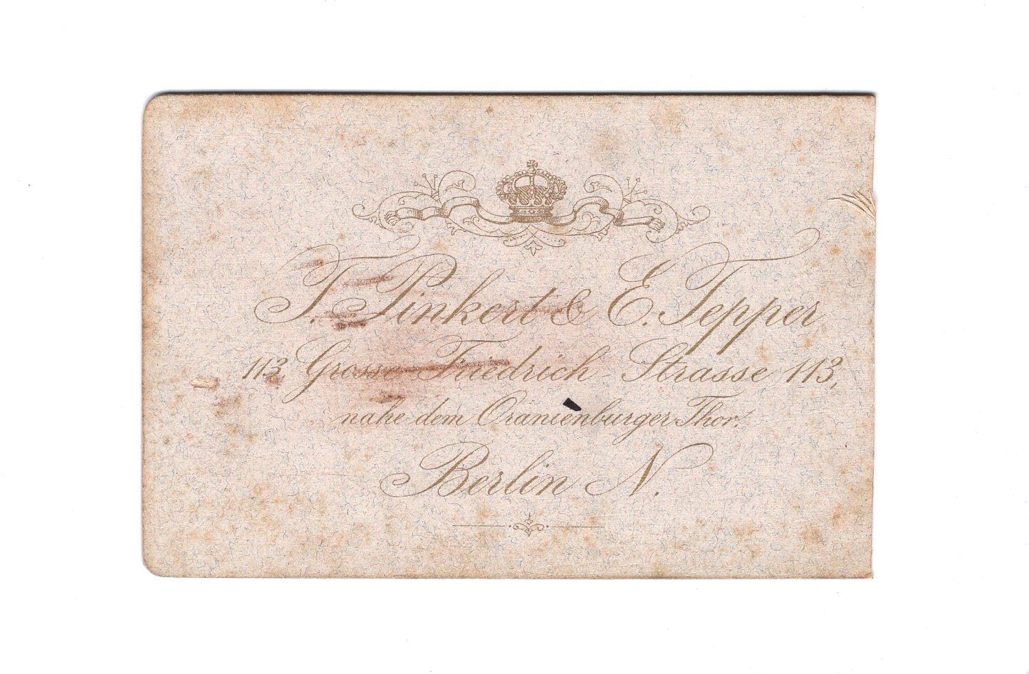 Fotografie Niedliche kleine Kinder - Berlin 1870er