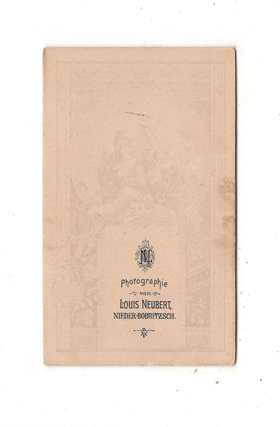 Fotografie Feine Dame - Niederbobritzsch 1890er