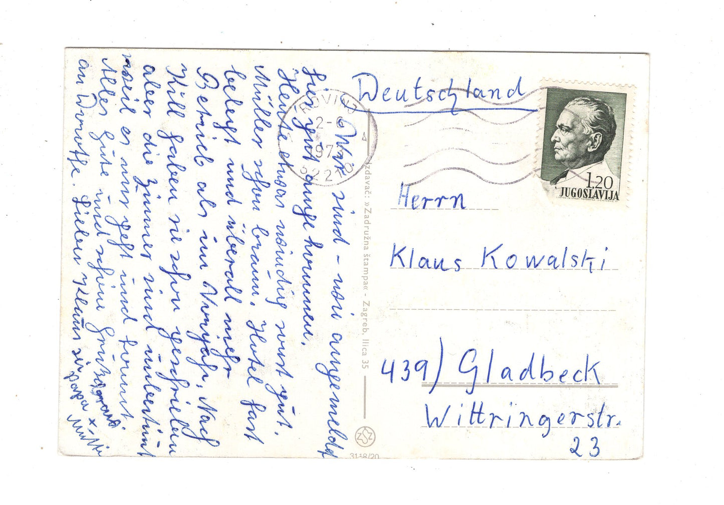 Ansichtskarte Rovinj / Kroatien / M1-70