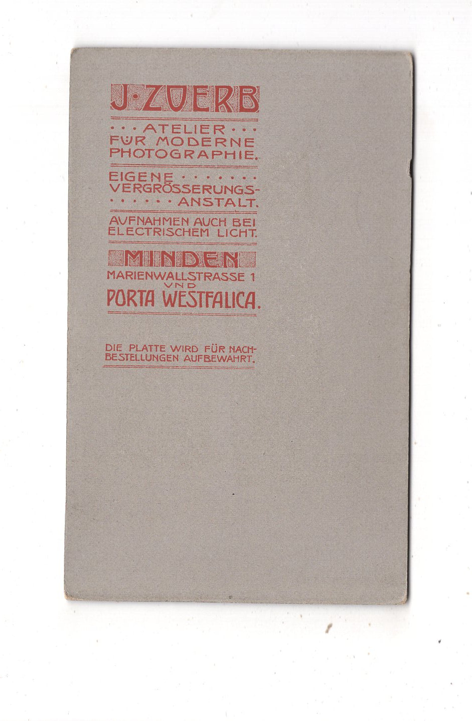 Fotografie Soldat IR 15 - Minden & Porta Westfalica 1900er / CDV M1-08