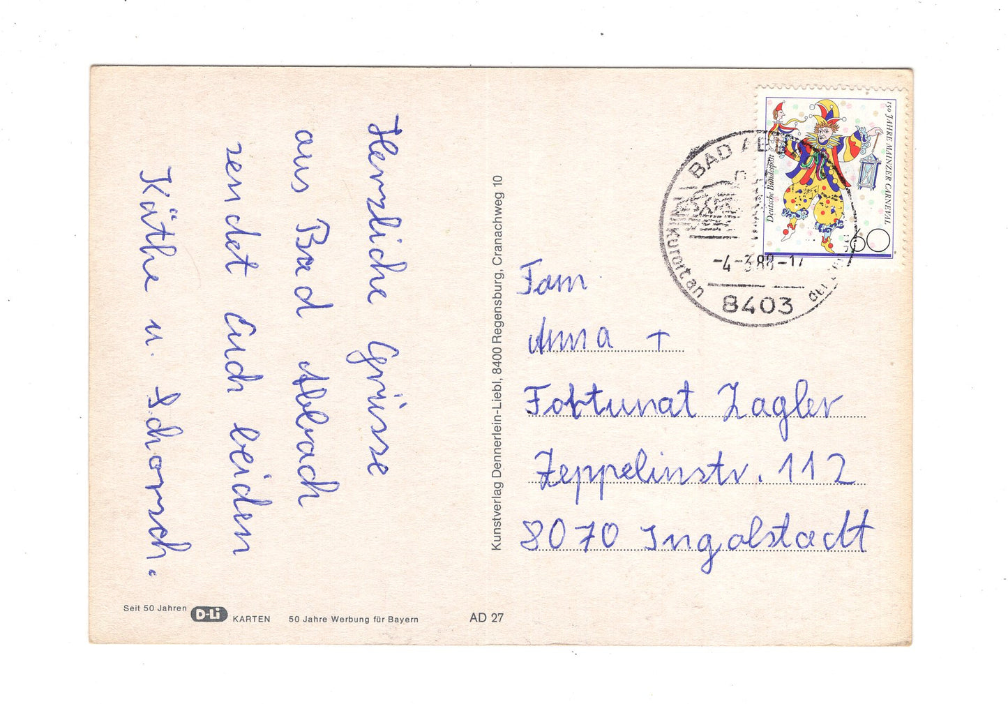 Ansichtskarte Bad Abbach