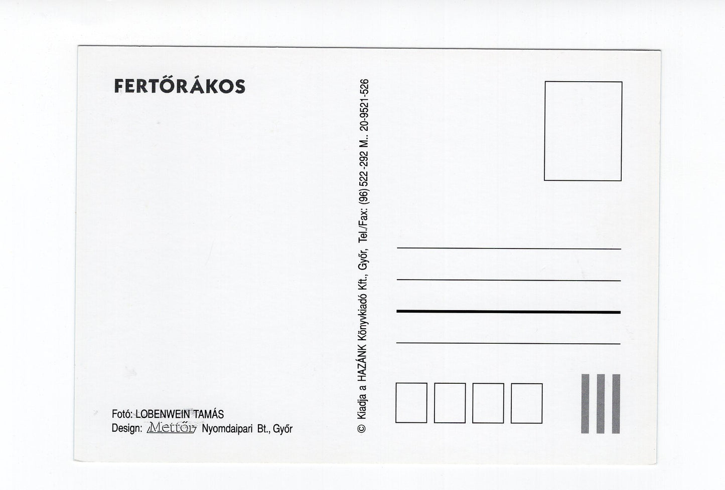 Ansichtskarte Fertörakos / Ungarn