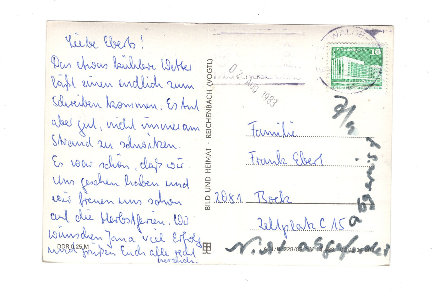 Ansichtskarte Werbellinsee / Schorfheide