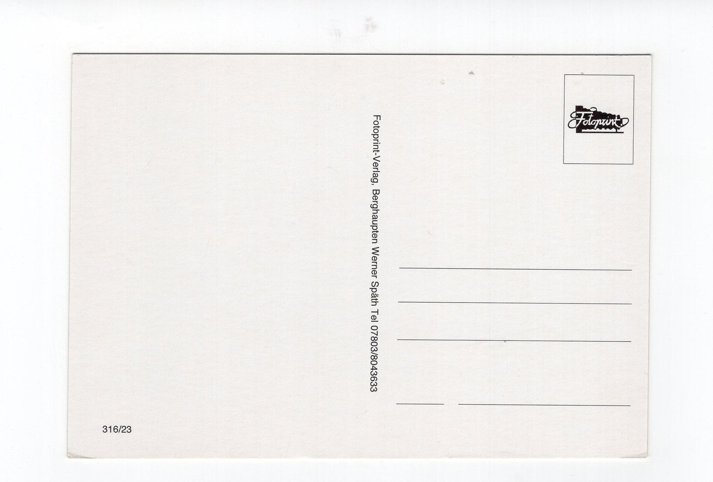 Ansichtskarte Triberg / Schwarzwald