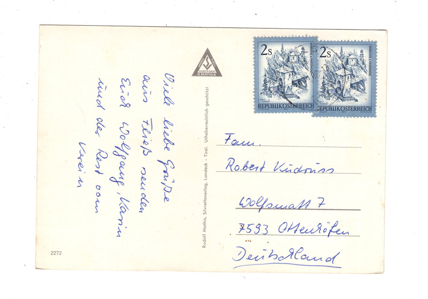 Ansichtskarte Fliess / Oberinntal / Tirol / Österreich / N1-67