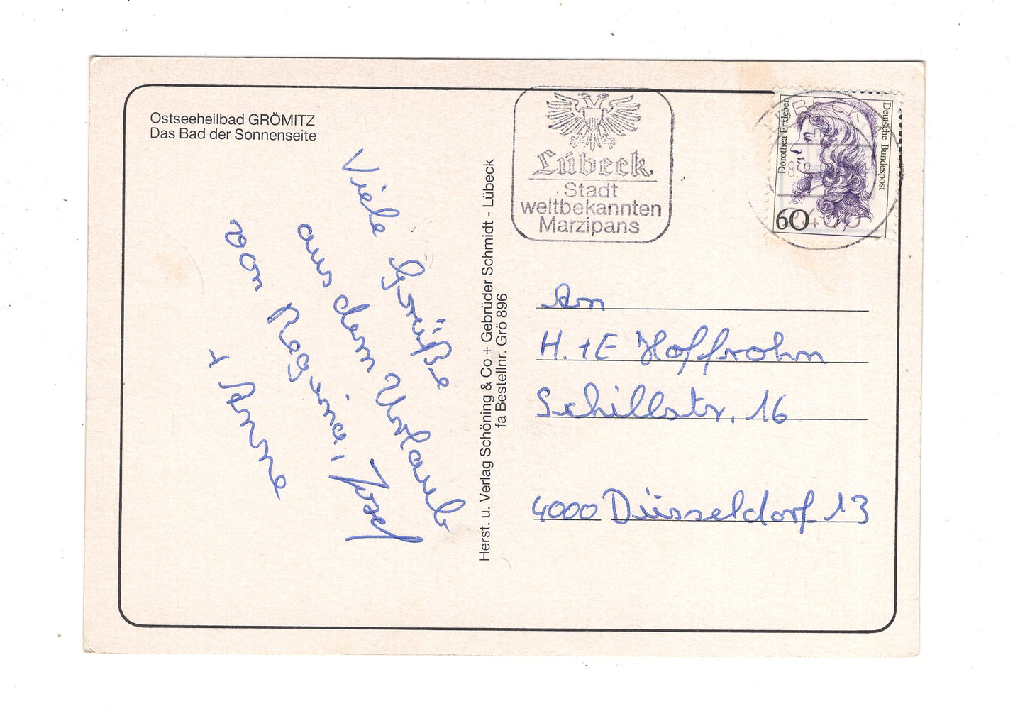 Ansichtskarte Ostseeheilbad Grömitz / L1-68