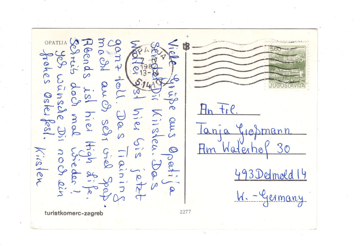 Ansichtskarte Opatija / Kroatien / M1-70