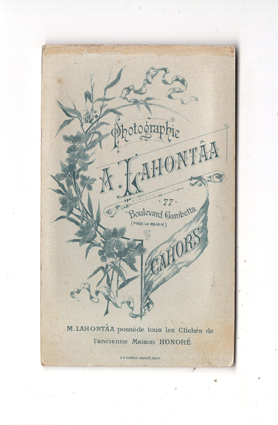 Fotografie Französischer Soldat Regiment 7 - Cahors um 1900