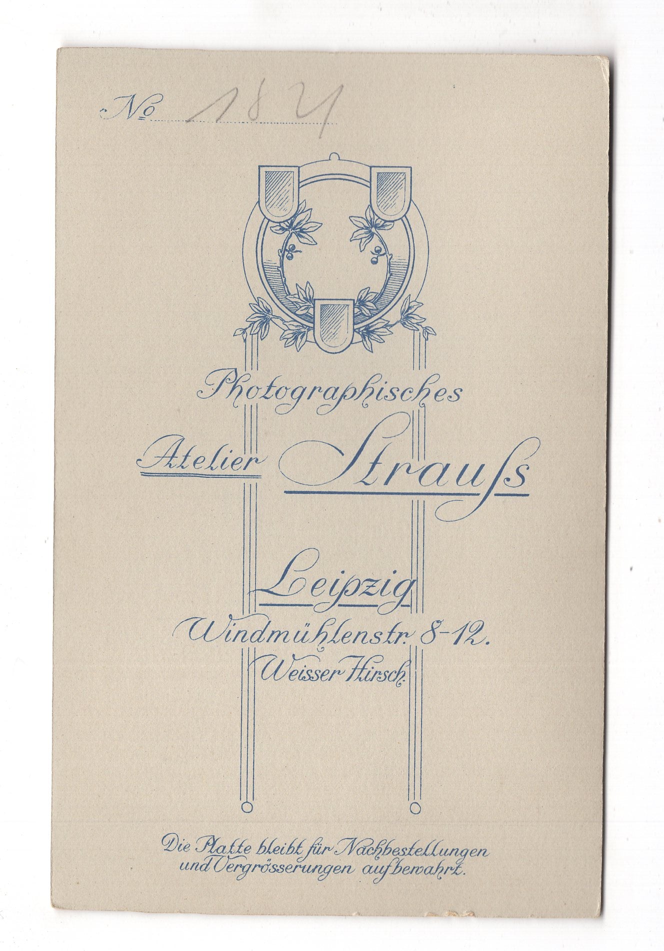 Fotografie Niedliches kleines Mädchen - Leipzig 1900er / CAB U-25