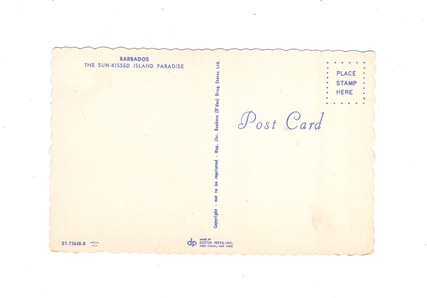 Ansichtskarte Greetings from Barbados