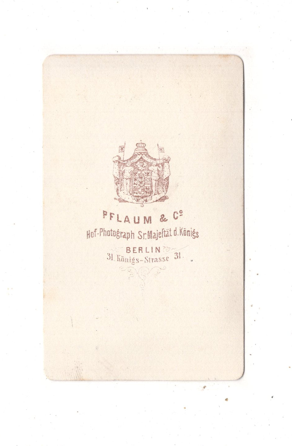 Fotografie König / Kaiser Wilhelm I. - Berlin 1870er